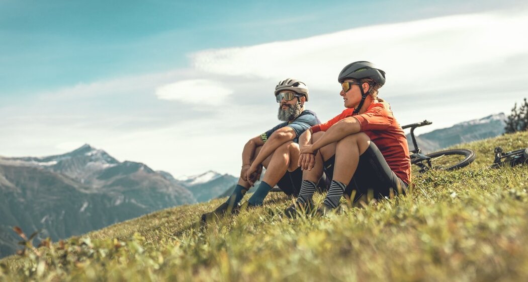 Pausen gehören zu einer Genussrunde in Obersaxen