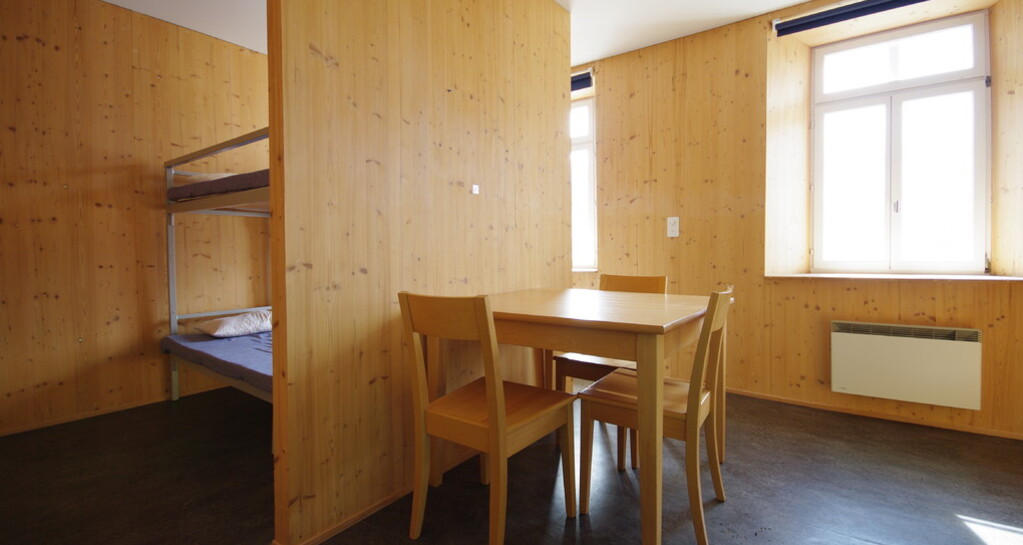 uno degli spazi della camera.