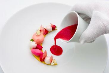 Rhabarber Dessert La Riva