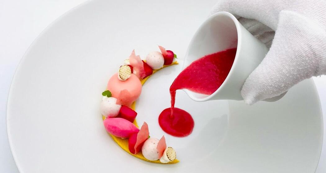 Rhabarber Dessert La Riva