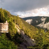 Islabord viewing platform near Versam