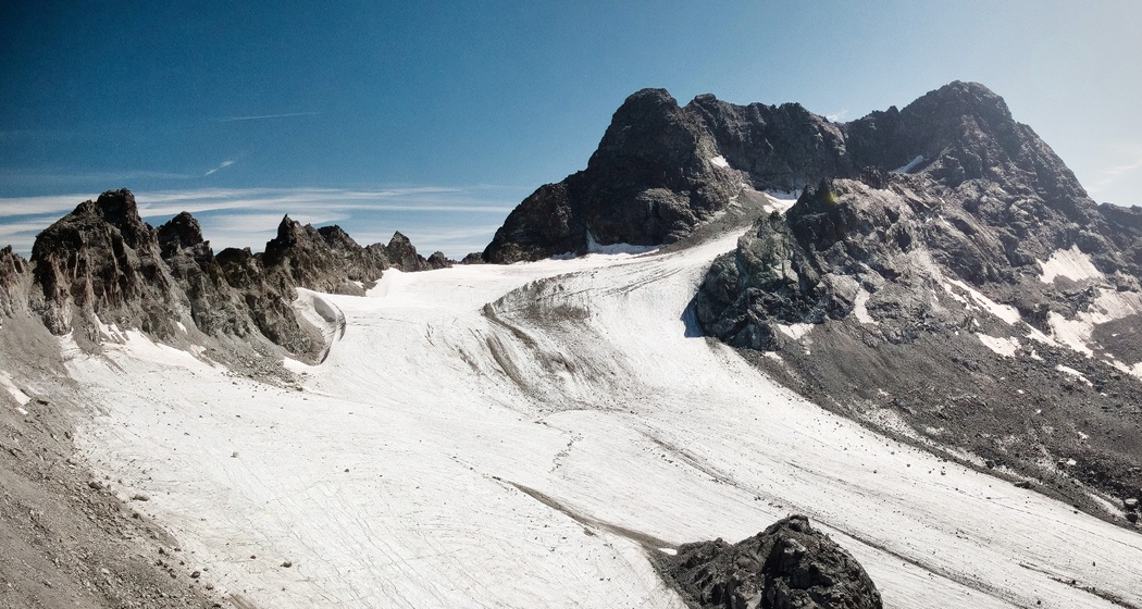 Piz Kesch und Porchabella Gletscher