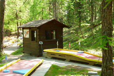 Minigolf beim Hotel Waldhaus