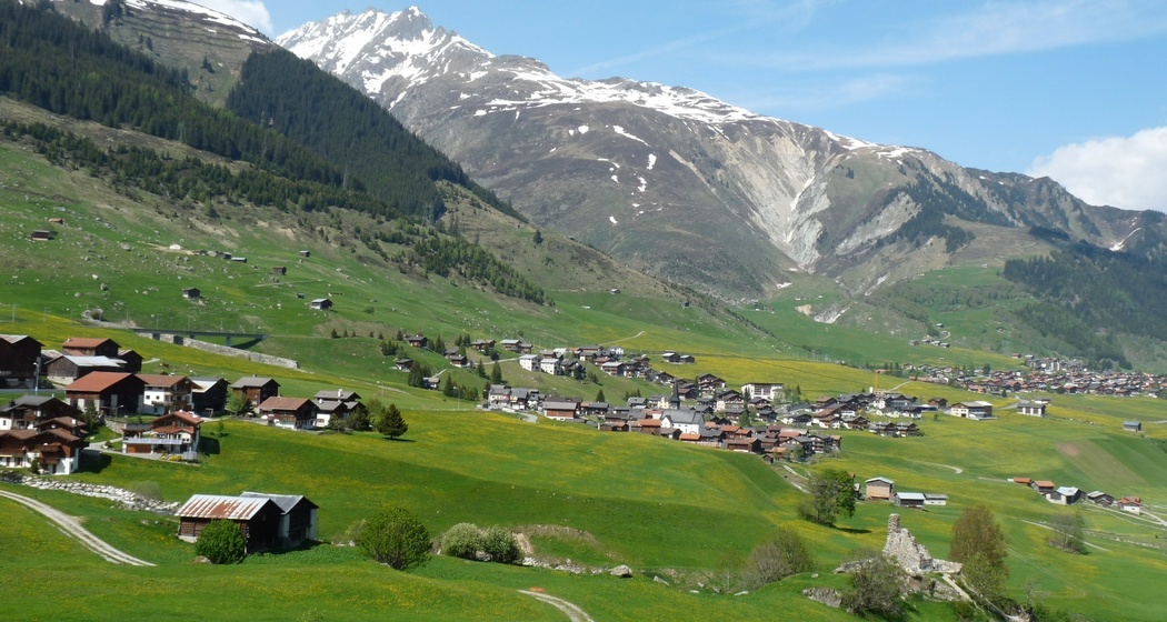 Sedrun und Rueras