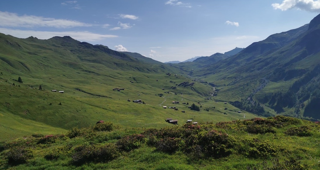 Langwies - Fondei - Blackter Fürggli - Mattjischhorn - Pirigen - Langwies