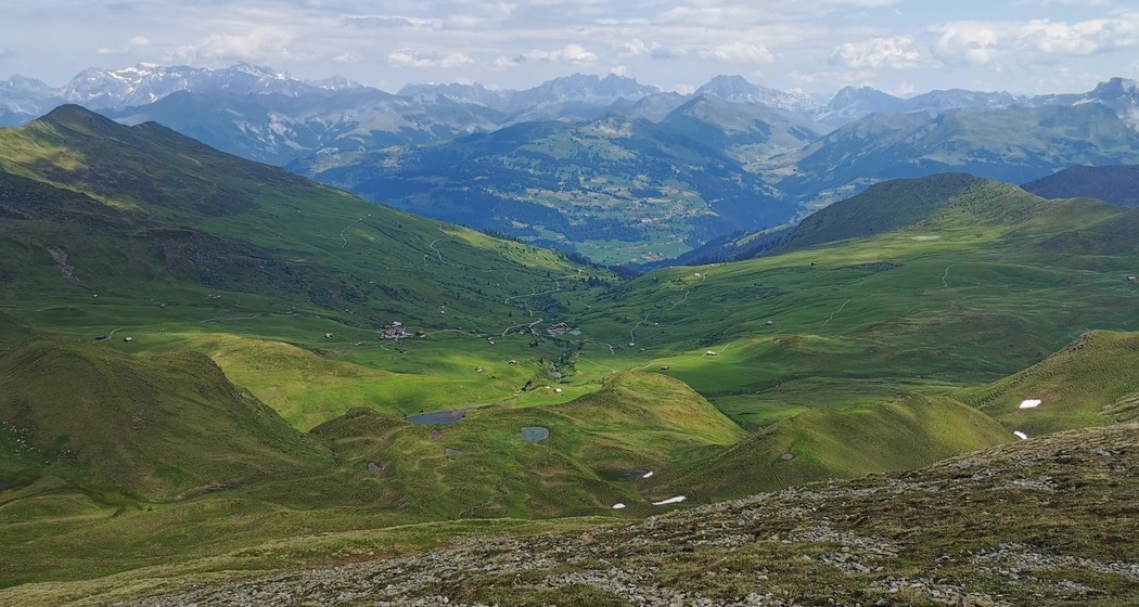 Langwies - Fondei - Blackter Fürggli - Mattjischhorn - Pirigen - Langwies