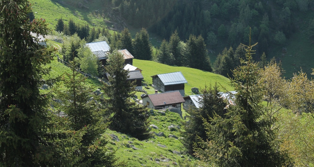 Abstieg ins Val Bugnei