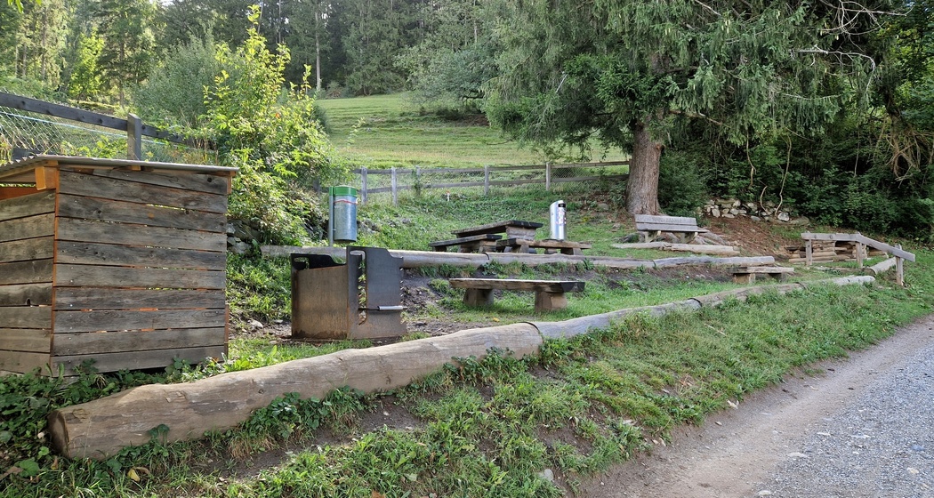 Feuerstelle Canovasee