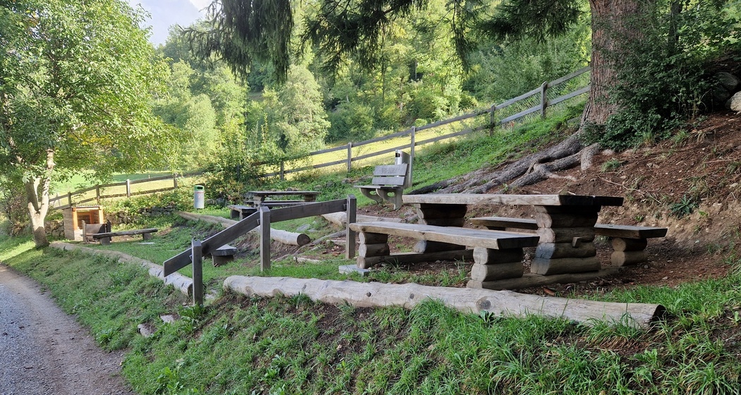 Feuerstelle Canovasee