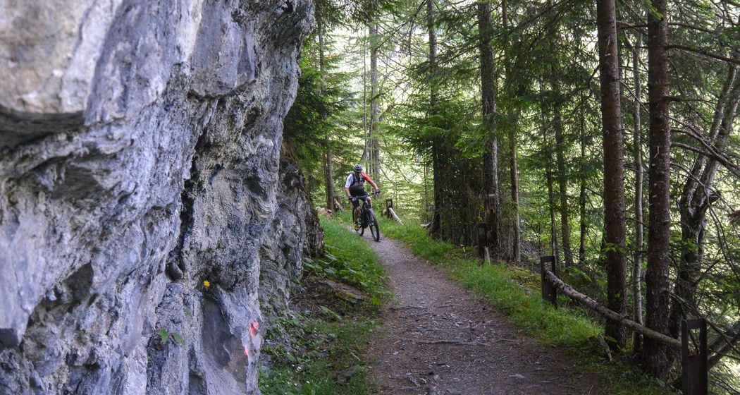 Felsenweg im Safiental