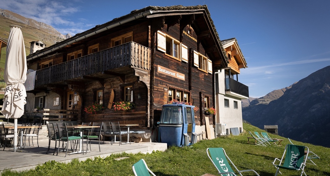 Restaurant Ganni mit Sonnenterrasse