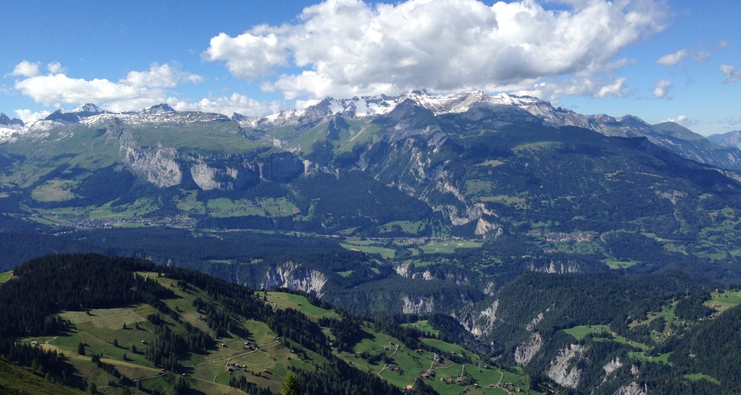 Blick vom Tenner Chrüz