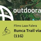 Mountainbike-tour in Flims Laax Falera: Runca Trail via Punt Desch (11G)