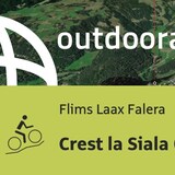 Mountainbike-tour in Flims Laax Falera: Crest la Siala (10G)