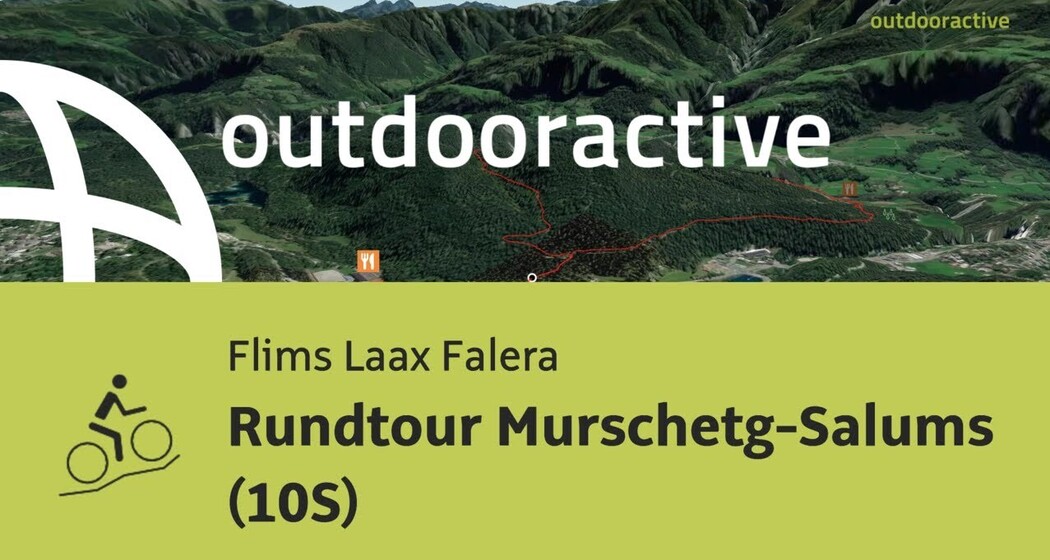 Mountainbike-tour in Flims Laax Falera: Rundtour Murschetg-Salums (10S)