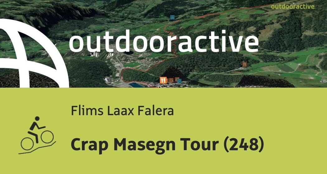 Mountainbike-tour in Flims Laax Falera: Crap Masegn Tour (248)