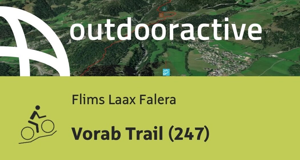Mountainbike-tour in Flims Laax Falera: Vorab Trail (247)