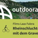 Radtour in Flims Laax Falera: Rheinschlucht-Umrundung mit dem Gravel Bike