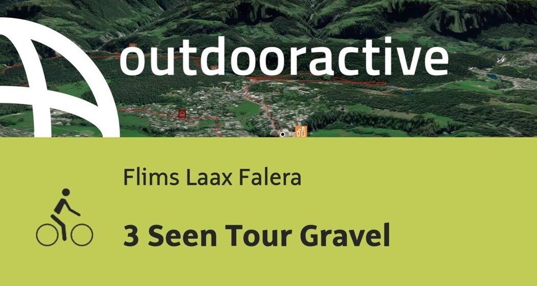 Radtour in Flims Laax Falera: 3 Seen Tour Gravel
