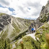 On the way back from Il Jalet (with Piz Daint in the background)