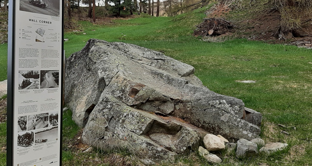 Tafel beim Walk of Fame