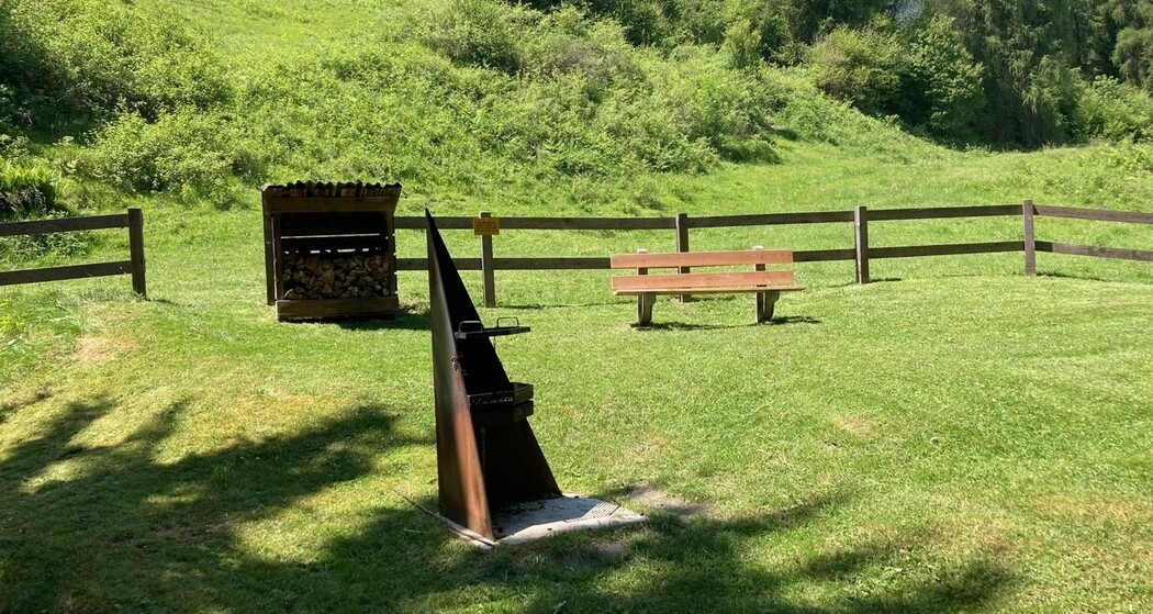 Feuerstelle alter Schiessstand Tartar