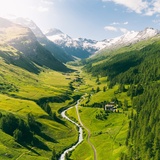 Das wunderschöne Val Fex im Sommer.