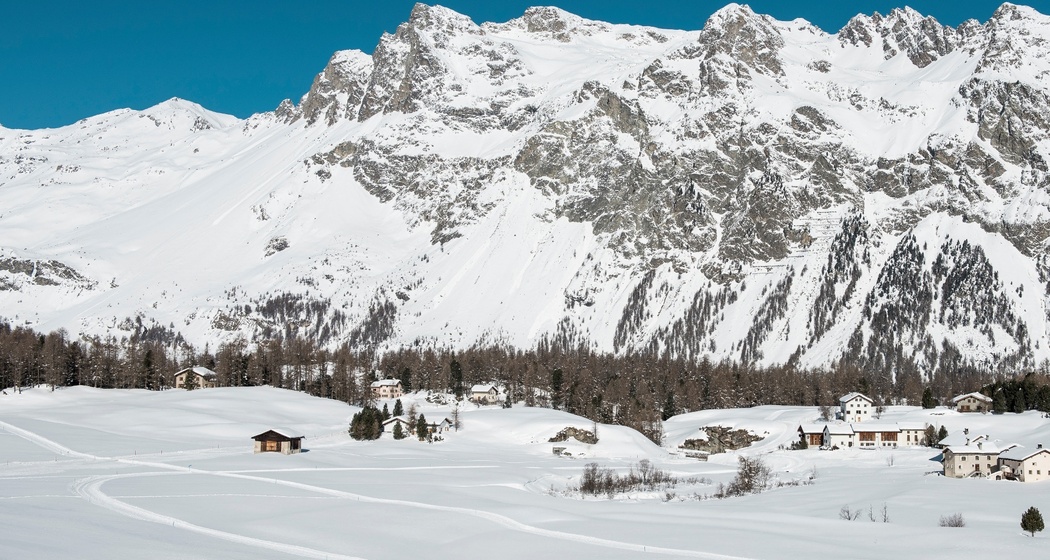 Das Fextal im Winter.