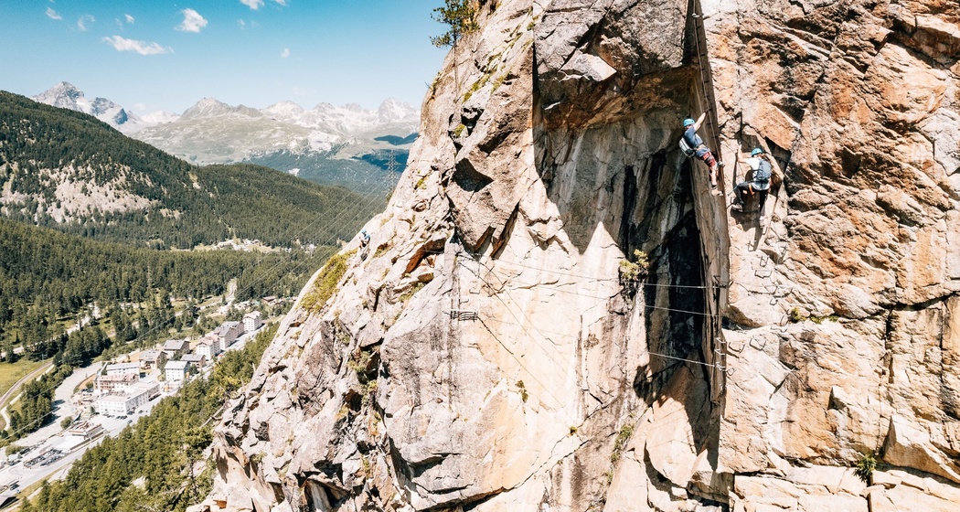 Klettersteig La Resgia