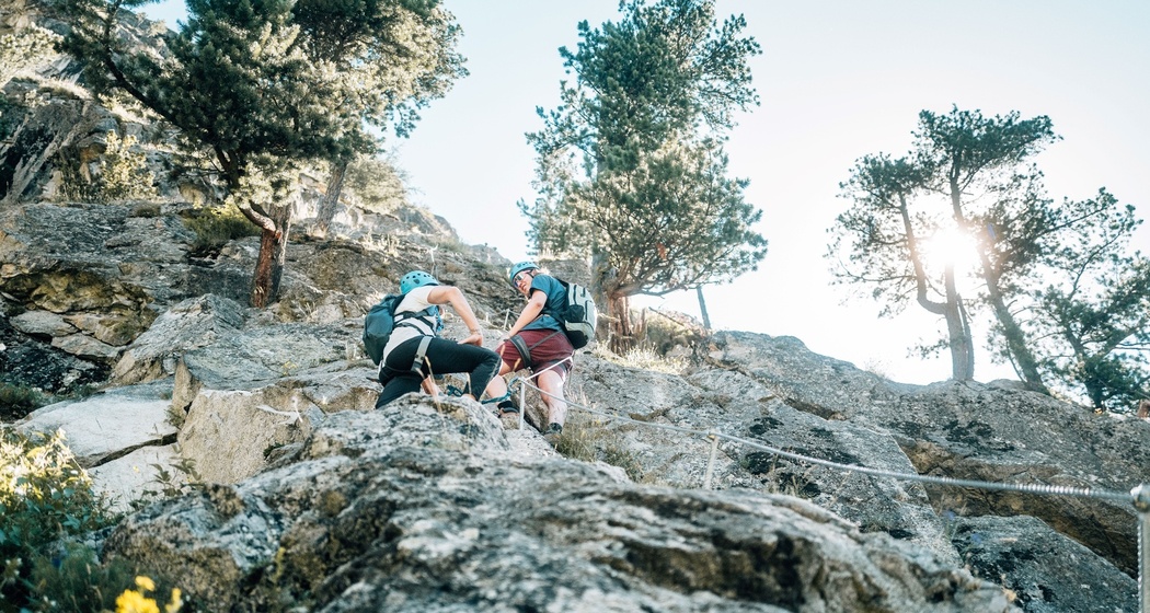 Klettersteig La Resgia
