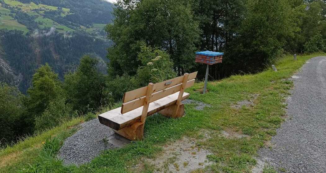 Lesebank Plattas, Brigels