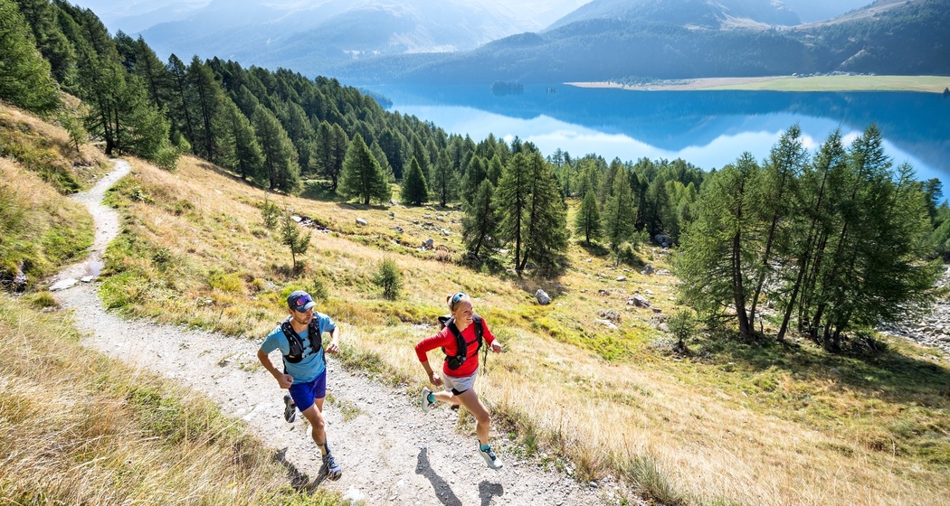 oberhalb vom Silsersee
