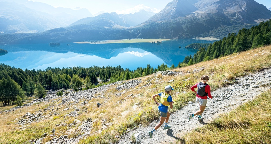 oberhalb vom Silsersee