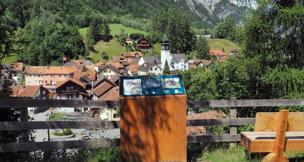 Station 4 des Hans Brühlmann Rundweges