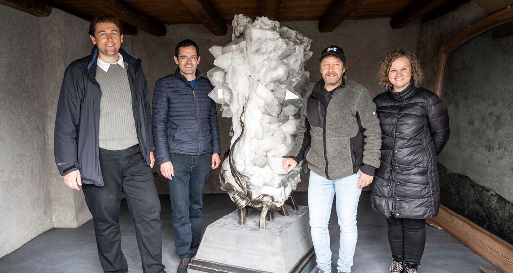 Gian Derungs (Pro Lumerins), Elmar Collenberg (Pro Lumerins), Michael Flepp (Strahler), Olga Schreiner (SKKG)