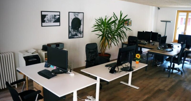 Coworking Schiers Arbeitsplätze