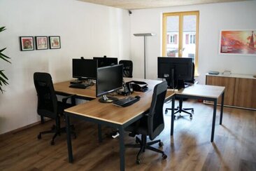 Coworking Schiers Arbeitsplätze