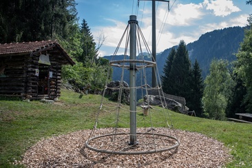 Das Foto zeigt den Spielplatz Plaun Salter