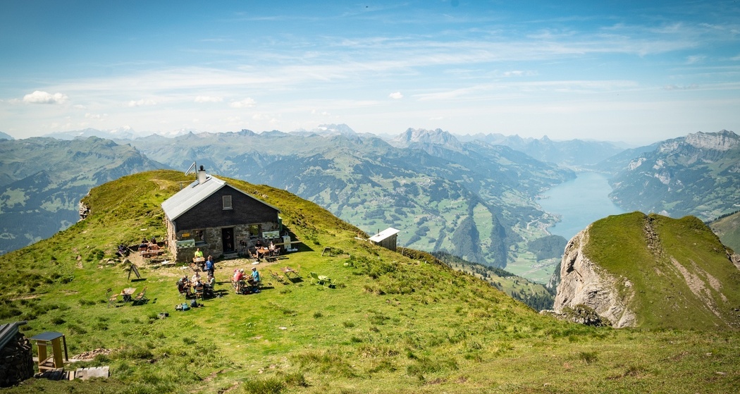 Alvierhütte 2343 m ü. M.