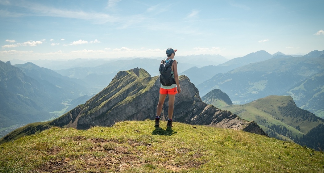 Aussicht auf der Wanderung zum Alvier.
