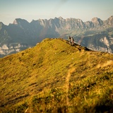 Vista dal Guscha Gradweg