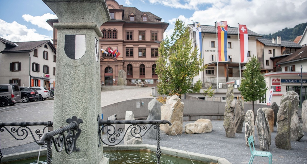 Stadtbrunnen / Landsgemeindeplatz, Ilanz (oua_86499856_image)