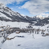 Talstation Splügen im Winter