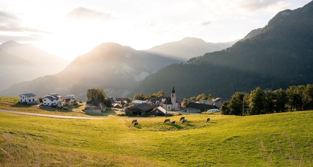 Sonnenaufgang Urmein Heinzenberg