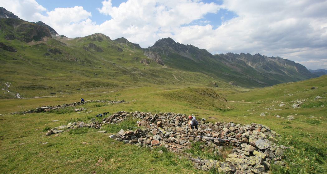 Dokumentationsarbeiten im Fimbertal.