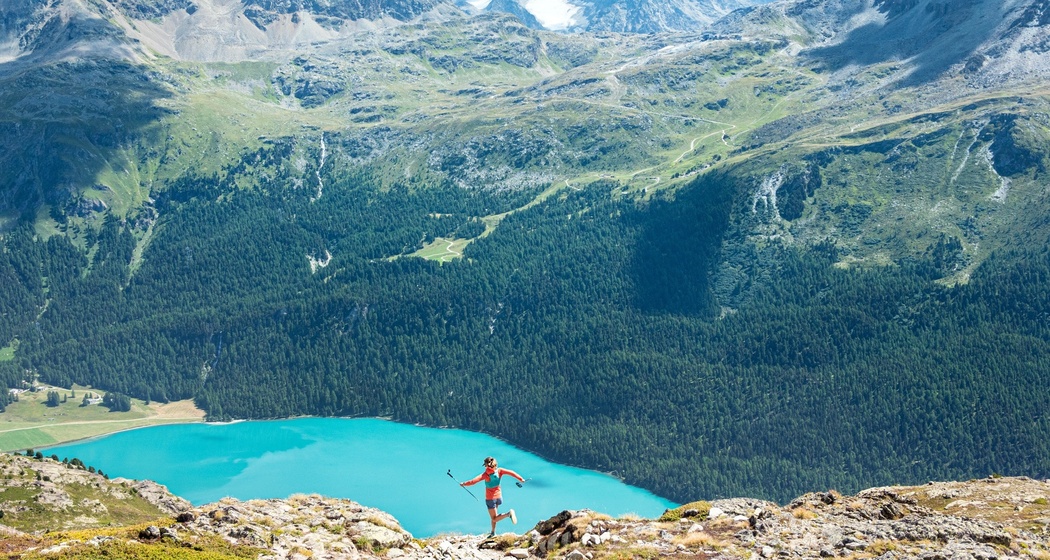 Blick auf den Silvaplanersee