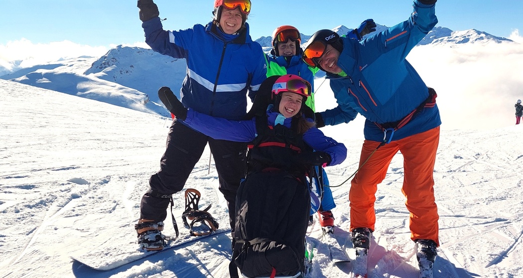 Dualskibob in Obersaxen mit der Skischule Surselva