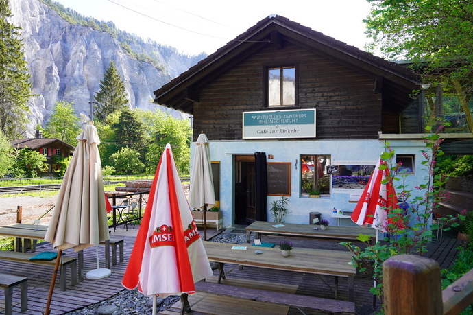 Café zur Einkehr in der Rheinschlucht