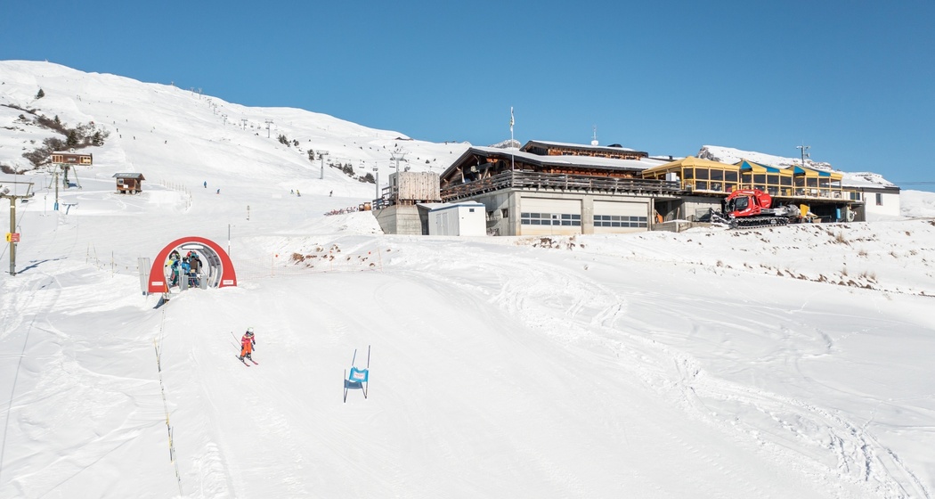 Skimovie Rennpiste in Skigebiet BWA