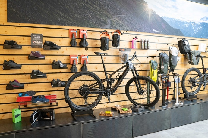 Bike-Shop von Innen